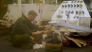 Marines Conducts Aircraft Maintenance