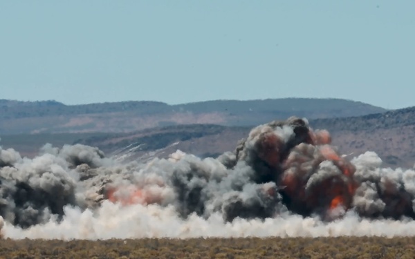 B-2 Spirit demonstrates precision strike capability at NTTR