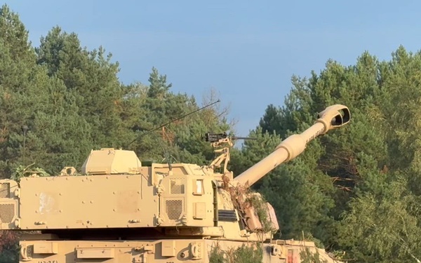 Gunners conduct Artillery Table XII in FOS Torun