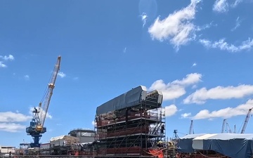 Pearl Harbor Naval Shipyard wraps up dry dock phase of North Carolina Maintenance