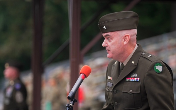 104th Training Division Deactivation Ceremony