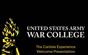 USAWC - "Welcome to the Carlisle Experience" |  AY26