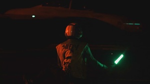 George Washington Conducts Flight Ops