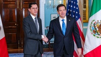 Secretary of State Marco Rubio meets with Mexican Foreign Secretary Roberto Velasco