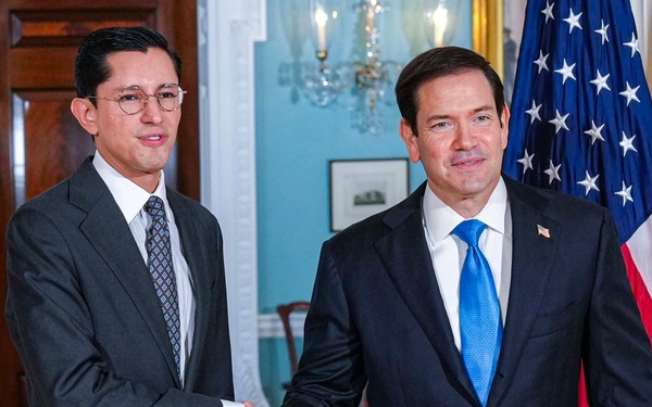 Secretary of State Marco Rubio meets with Mexican Foreign Secretary Roberto Velasco