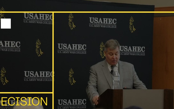USAWC - Dr. Mark Duckenfield gives a brief overview of his Great Decisions lecture "Future of the World Economy"