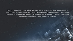 Intelligence Electronic Warfare Tactical Proficiency Trainer (IEWTPT)