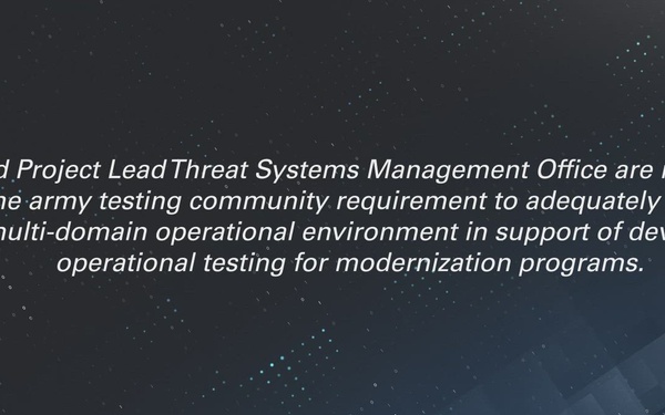 Intelligence Electronic Warfare Tactical Proficiency Trainer (IEWTPT)