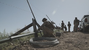 JTF-SB Marines continue expeditionary barrier construction in Nogales