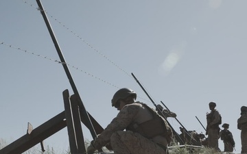 JTF-SB Marines continue expeditionary barrier construction in Nogales