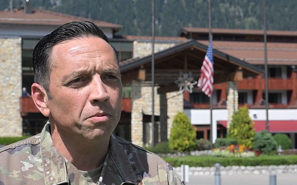 A-Roll: Col. Jesse Goens Speaks on EUCOM Protection Symposium