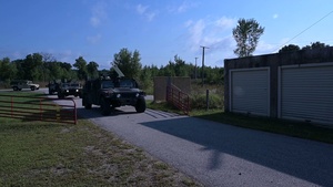 Practicing crisis crowd control and supply distribution at Patriot 26