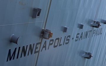 USS Minneapolis-Saint Paul (LCS-21) Departs Mayport