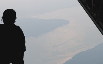 VMGR-152 executes air drop training with 125th STS