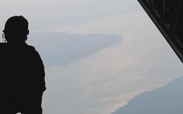 VMGR-152 executes air drop training with 125th STS