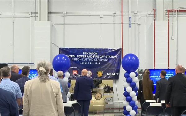 ATC Tower/Fire Station Ribbon Cutting Ceremony