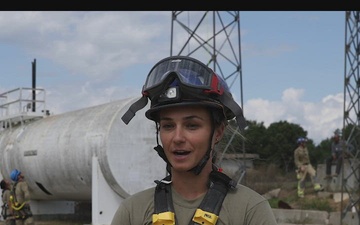 Interview Senior Airman Victoria Routt at Patriot 2026