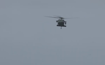 USS Ross Conducts Flight Operations