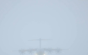 RAF A400M delivers U.S. Marines, Royal Marines, and JLTVs to Jan Mayen