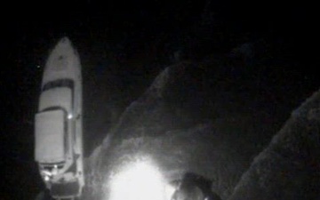 Coast Guard Air Facility Charleston aircrew rescues two aboard grounded vessel near Bull's Bay, South Carolina