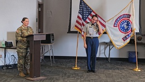 Valey student recognized as first high school senior to enlist in US Army.