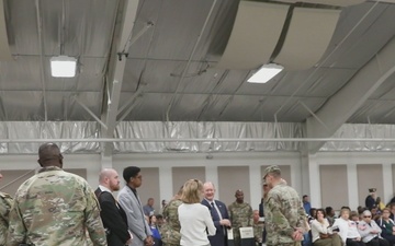Alpha Company, 198th Expeditionary Signal Battalion Deployment Ceremony