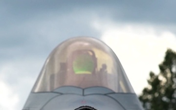 F-22 Headlines Air Show London Skydrive 2026