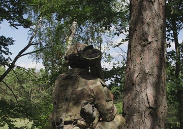 173rd Mobile Brigade Combat Team (Airborne) Repels OPFOR During Saber Junction 26