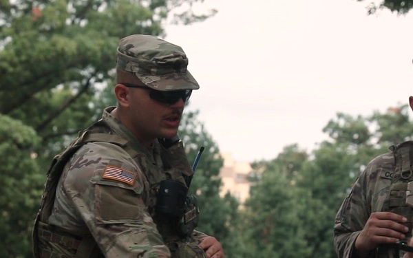 JTF West Virginia National Guardsmen Patrol At Meridian Hill Park