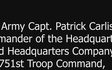 Patriot 26 Soldier Interviews