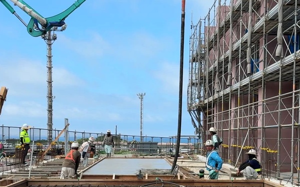 USAG Okinawa gym construction 2026