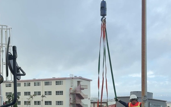 USAG Okinawa DPW replaces boiler