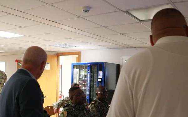 B-Roll: US, Central African Republic hold Garrison Management engagement in Italy