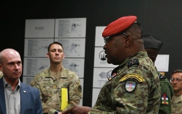 B-Roll: US, Central African Republic hold Garrison Management engagement in Italy