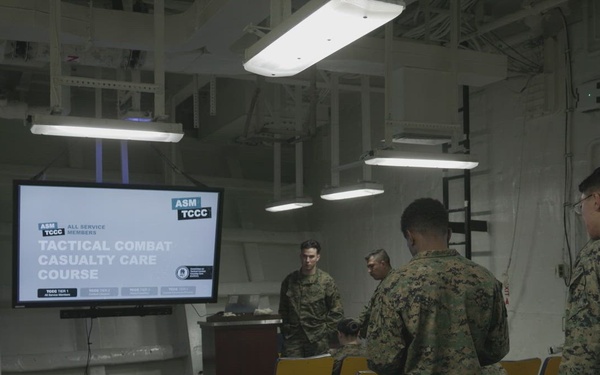 13th MEU| Tactical Combat Casualty Care Training