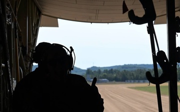 109th Aeromedical Evacuation Squadron conducts tail-to-tail transfer during Patriot 26