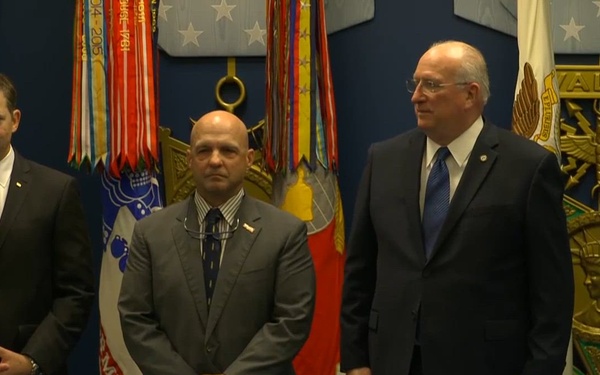 Zachary and Elizabeth Fisher Distinguished Civilian Humanitarian Award Ceremony