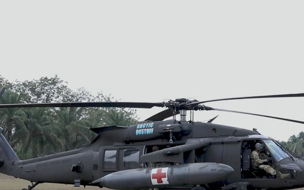 SGS26: Multinational Cold and Hot Load Medical Evacuation Training (B-Roll)