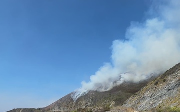 Plaskett Fire Along the Coast