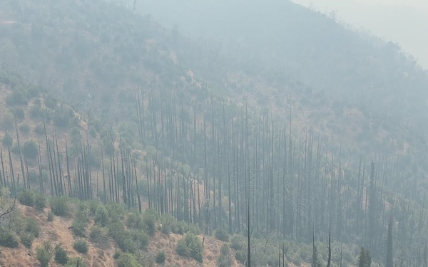 Plaskett Fire Smoke