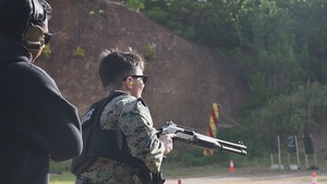 USMC Camp Butler PMO Shotgun Range: B-Roll