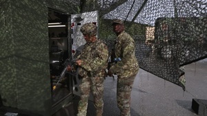173rd Mobile Brigade Combat Team (Airborne) Respond to Civilian Unrest Simulation