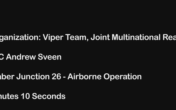 Saber Junction 26 - Airborne Operation