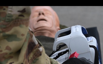 86th Aeromedical Evacuation Squadron and 86th Medical Group Critical Care Air Transportation Team bring care to the air