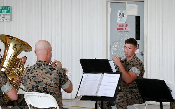 Marine Transport Squadron 1 relief and appointment (Video B-roll)