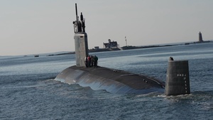 USS North Dakota (SSN 784) Departure