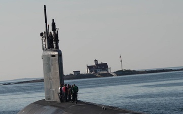 USS North Dakota (SSN 784) Departure