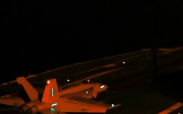 George Washington Conducts Flight Operations