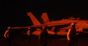 George Washington Conducts Flight Operations