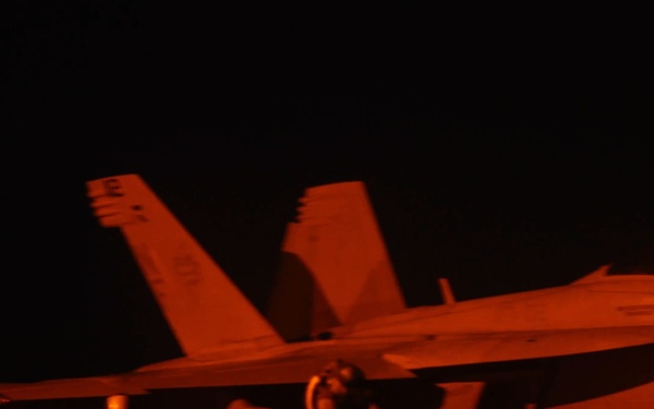 George Washington Conducts Flight Operations